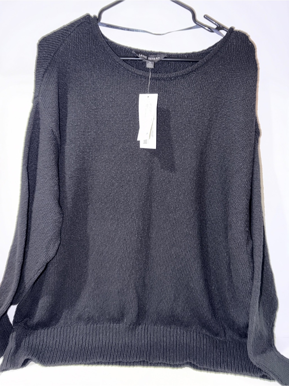 Black Women's Crewneck Sweater